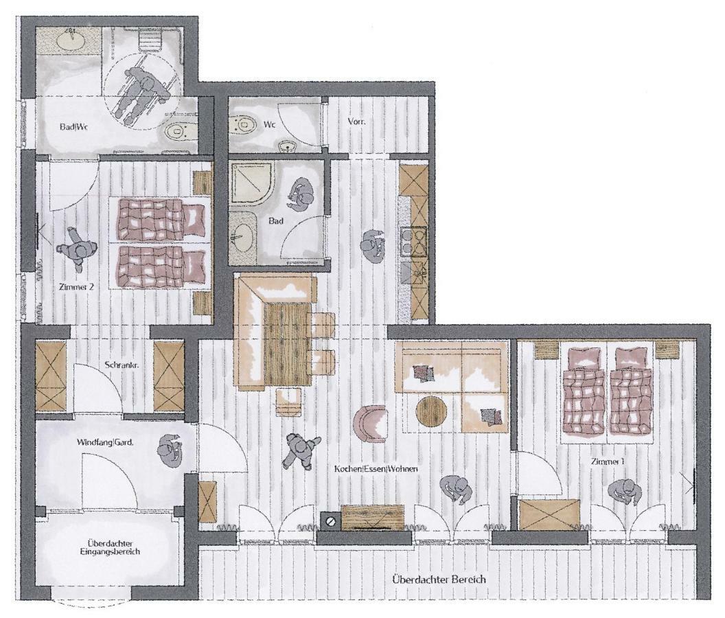 Appartements Erwin Huettl III Neukirchen am Grossvenediger Bagian luar foto